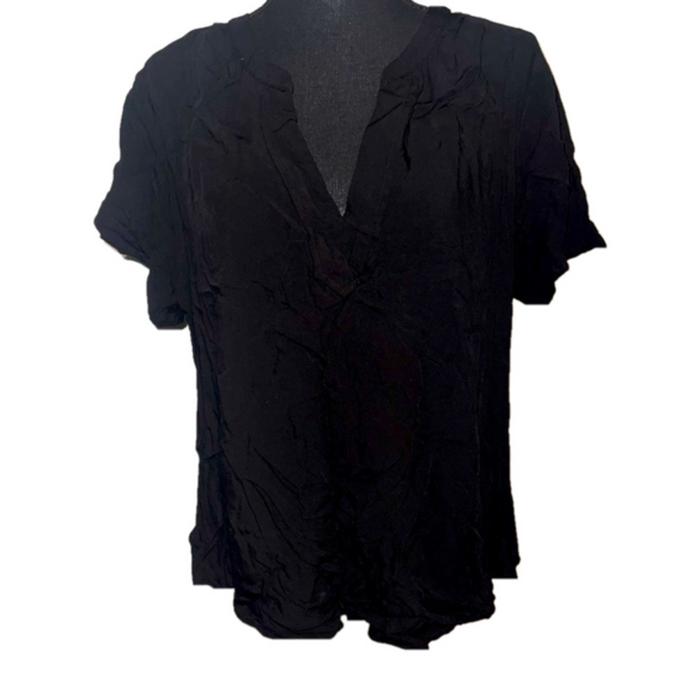 Old Navy Black Dress Top Size XL 100% Rayon/Viscose - Picture 1 of 4